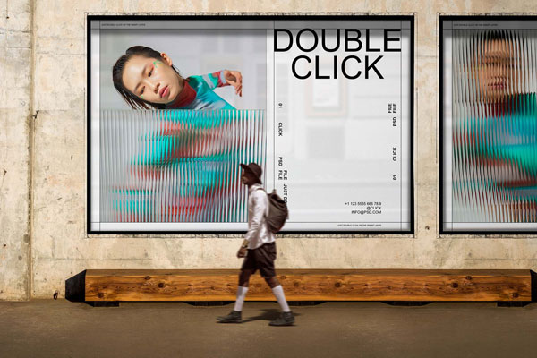 Free Huge Outdoor Advertising Billboard Mockup PSD Template