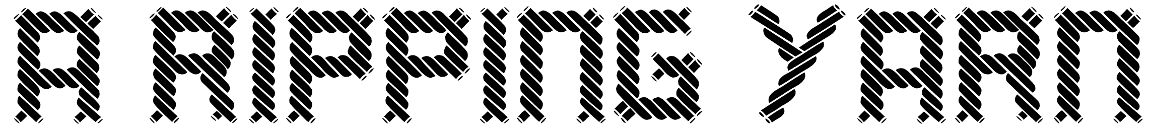 A Ripping Yarn Font