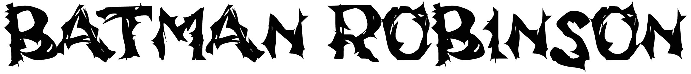 B Batman Robinson Font