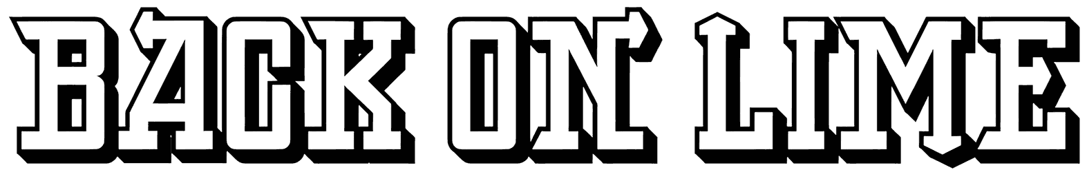 Back On Lime Font