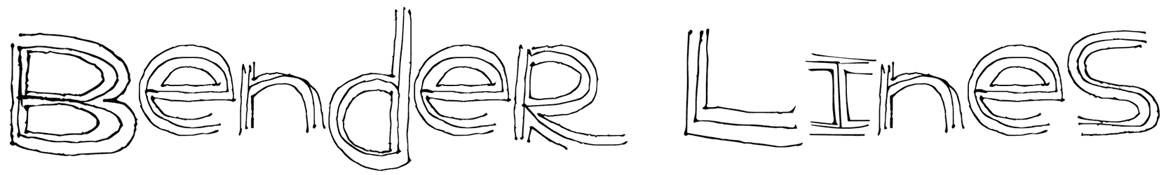 Bender Lines Font