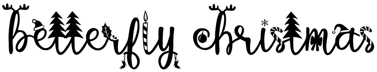 Betterfly Christmas Font
