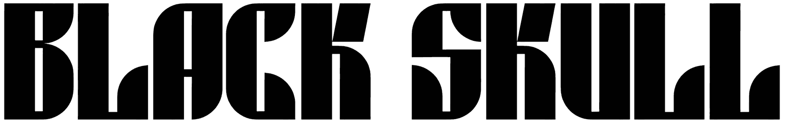 Black Skull Font