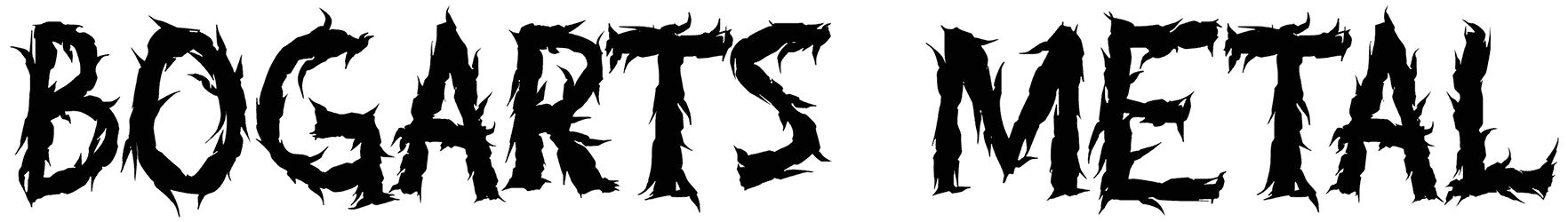 Bogarts Metal Font