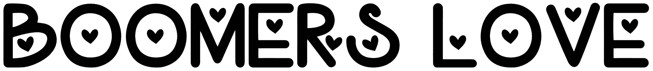Boomers Love Font