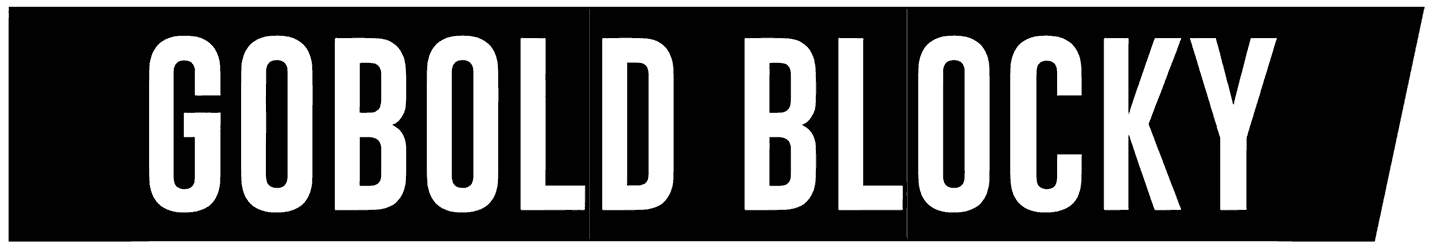 Gobold Blocky Font