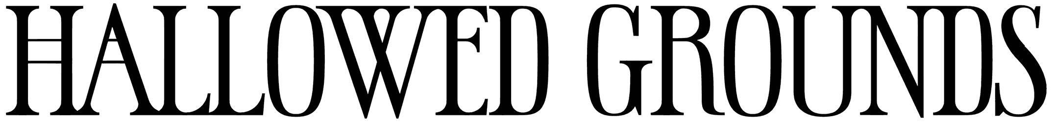 Hallowed Grounds Font