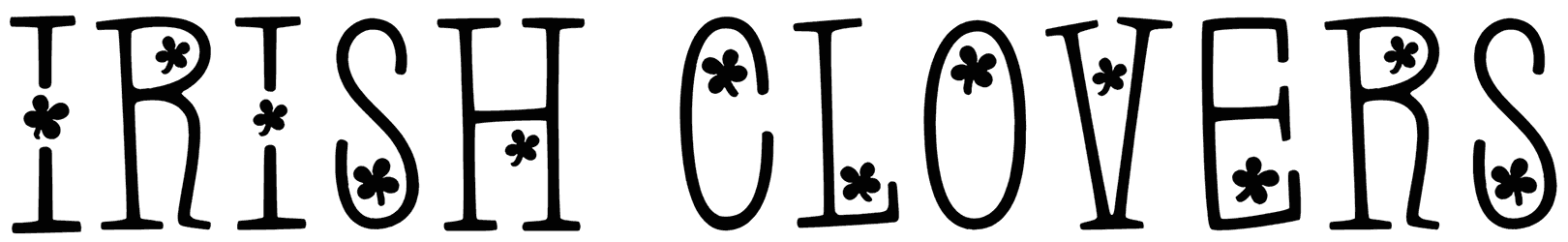 Irish Clovers Font