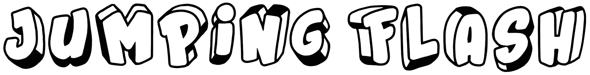 Jumping Flash Font