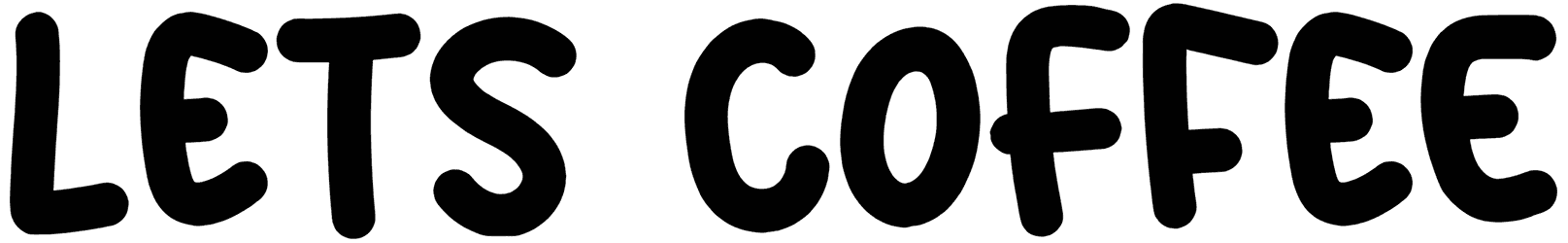 Lets Coffee Font