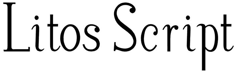 Litos Script Font
