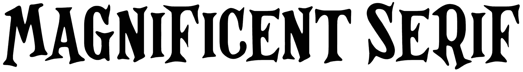 Magnificent Serif Font
