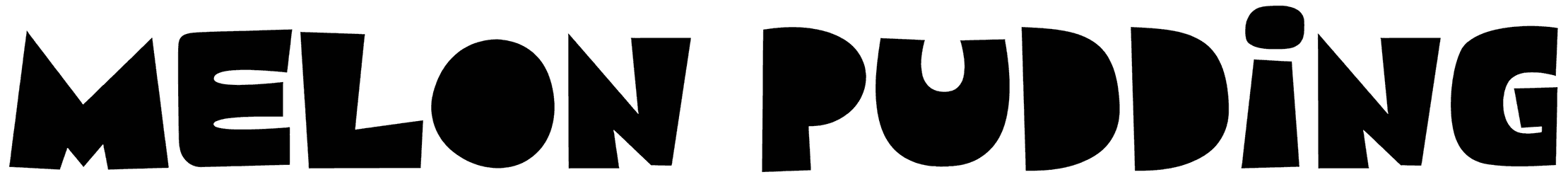Melon Pudding Font