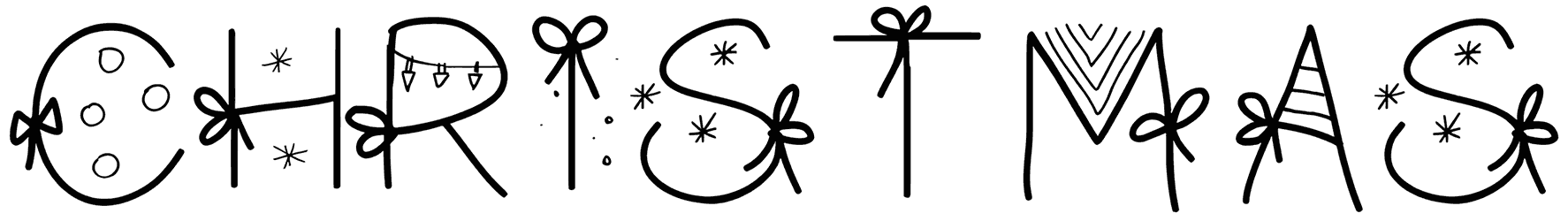 PW Christmas Font