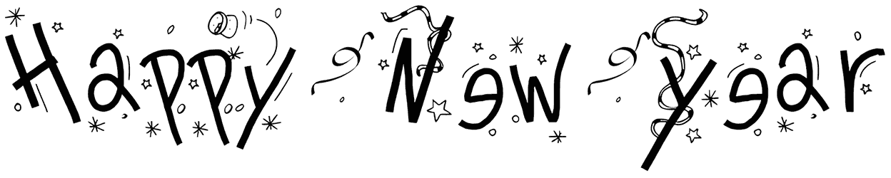 PW Happy New Year Font
