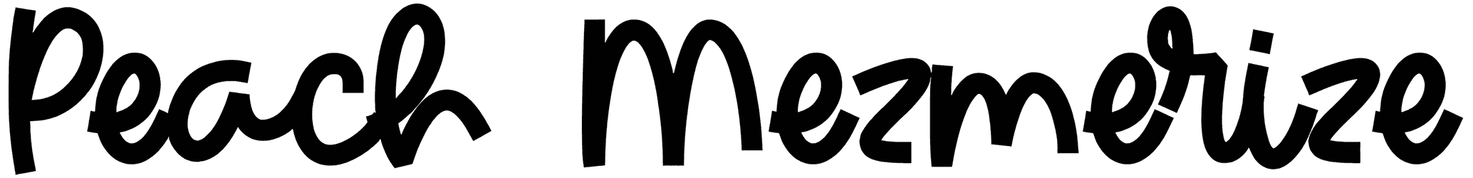 Peach Mezmerize Font