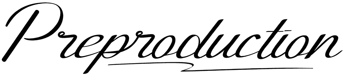 Preproduction Font