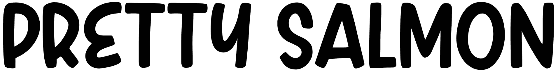 Pretty Salmon Font