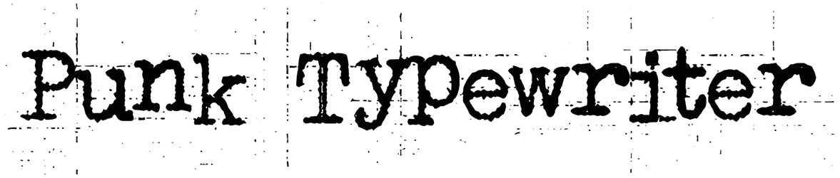 Punk Typewriter Font