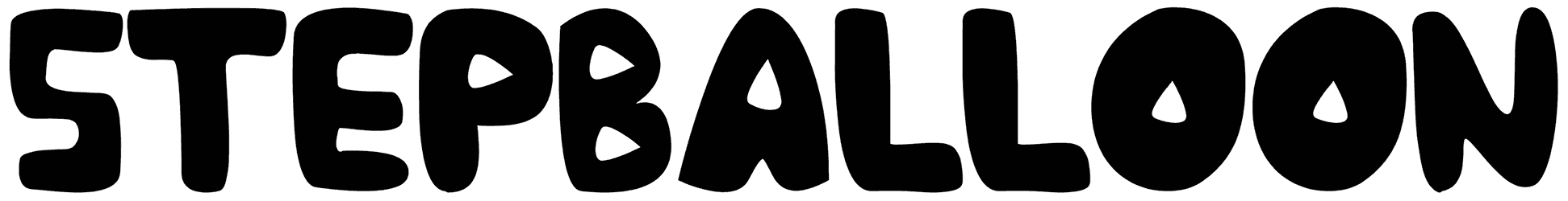 Stepballoon Font