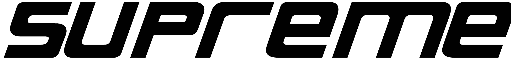 Supreme Font
