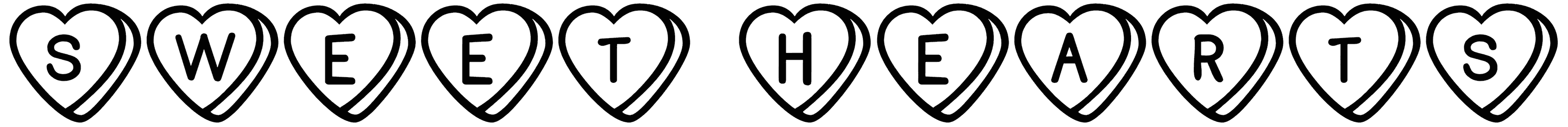 Sweet Hearts BV Font