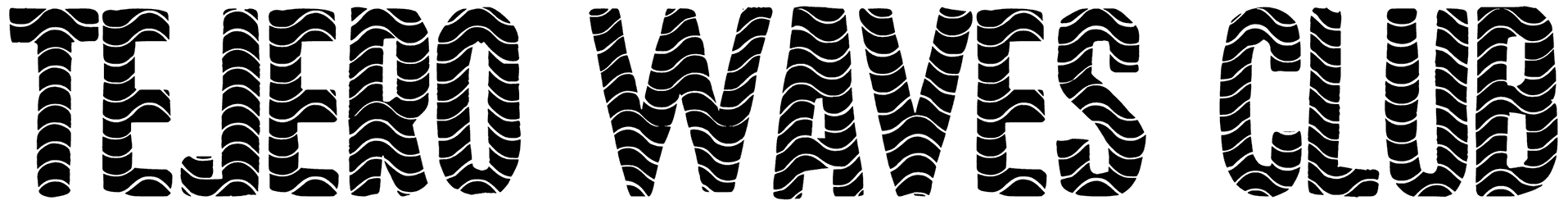 Tejero Waves Club Font