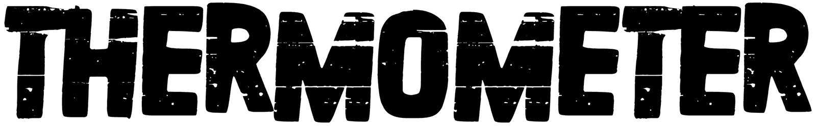 Thermometer Font