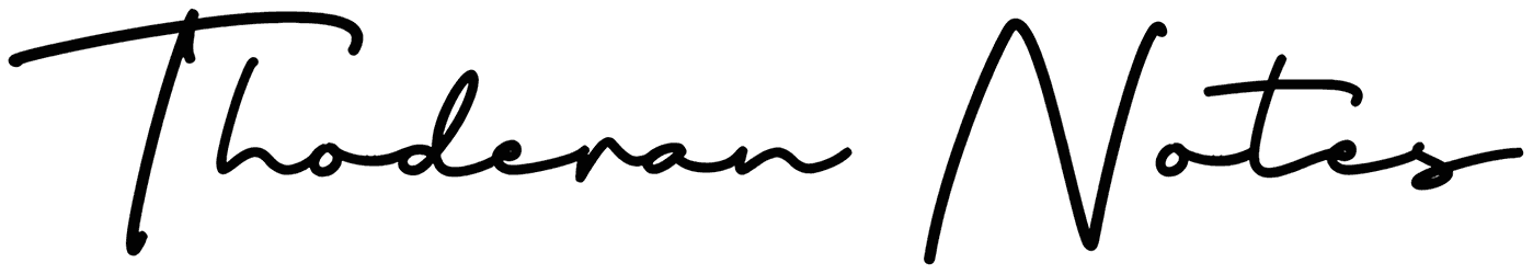 Thoderan Notes Font
