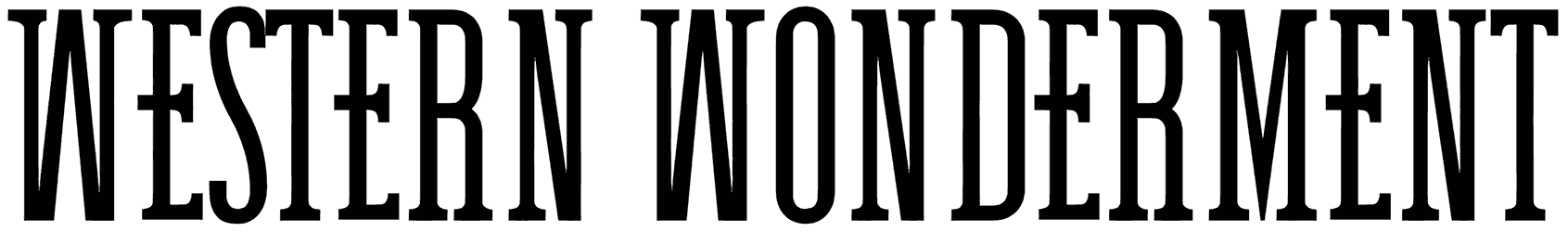 Western Wonderment Font