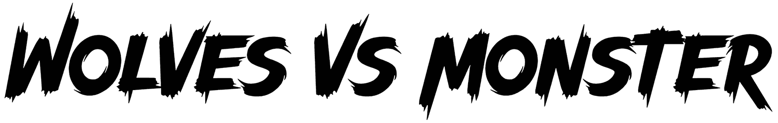 Wolves Vs Monster Font