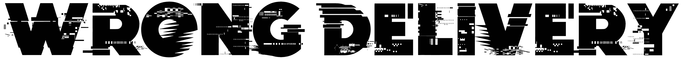 Wrong Delivery Font