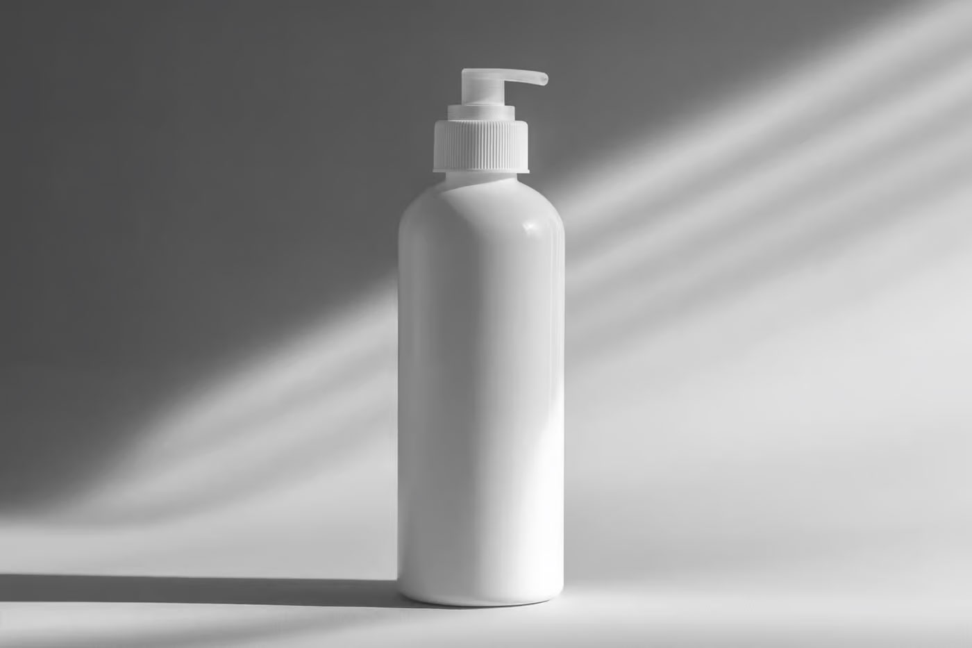 Free Big Bottle with Dispenser Mockup PSD Template
