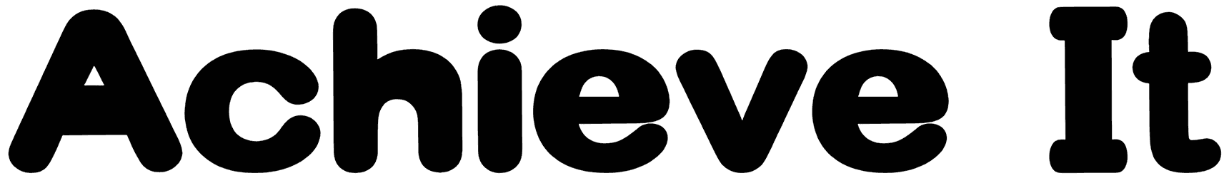 Achieve It Font