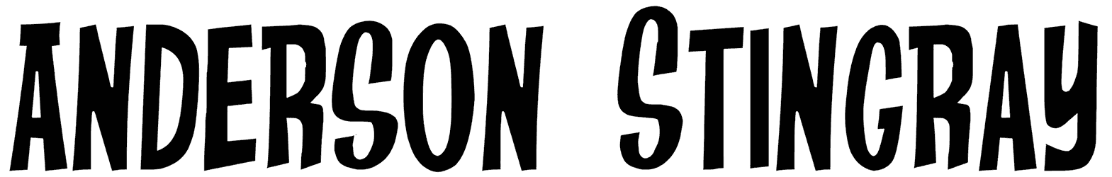 Anderson Stingray Font