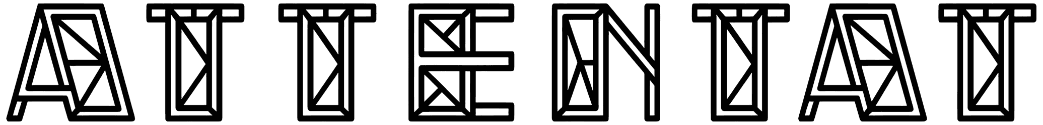 Attentat Font
