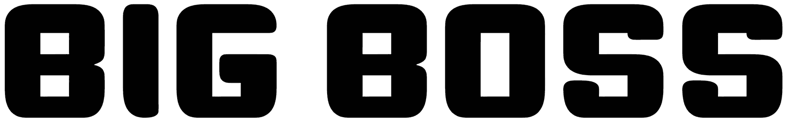 Big Boss Font