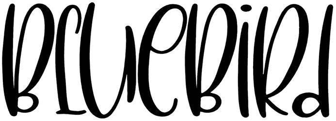 BlueBird Font
