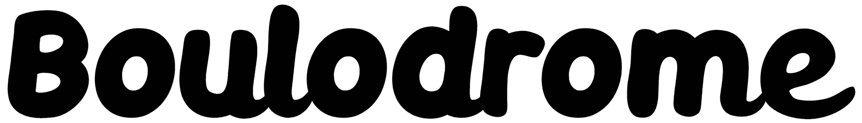Boulodrome Font