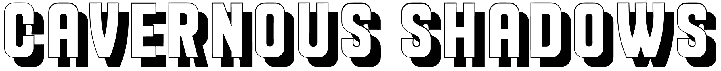 Cavernous Shadows Font