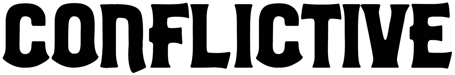 Conflictive Font