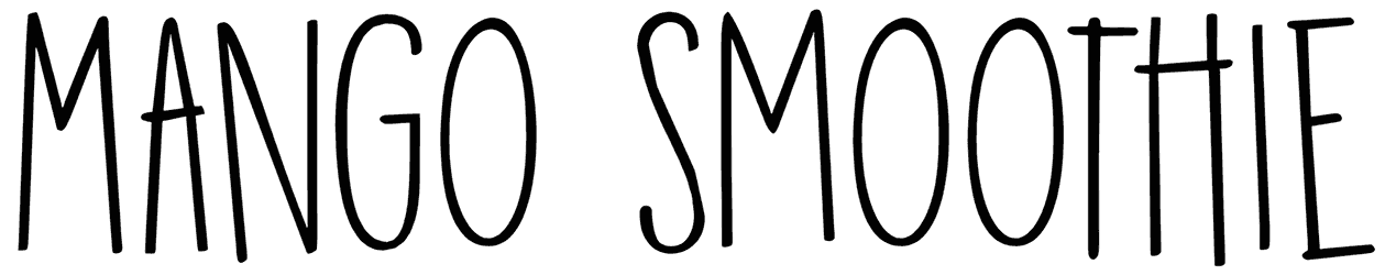 DK Mango Smoothie Font