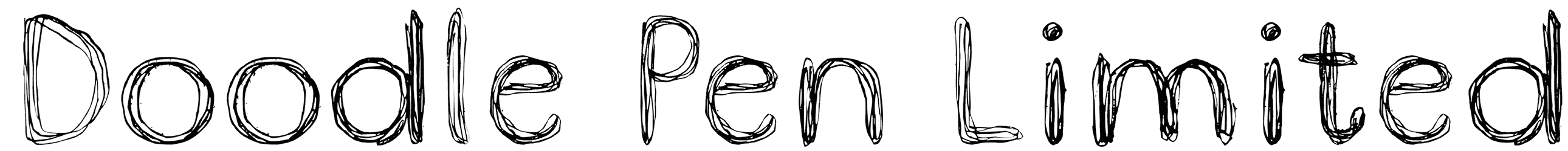Doodle Pen Limited Font