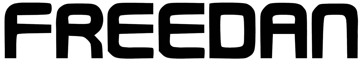 FreedanFont Font