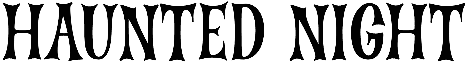 Haunted Night Font