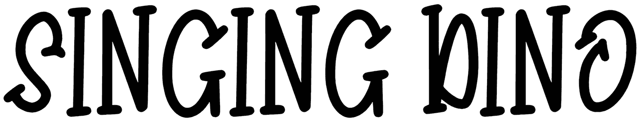 Singing Dino Font
