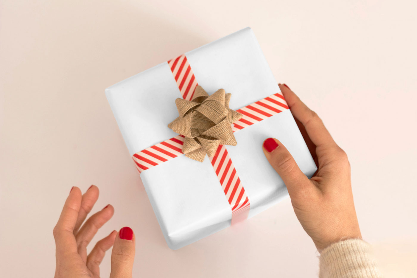 Free Christmas Gift Box Mockups PSD Template