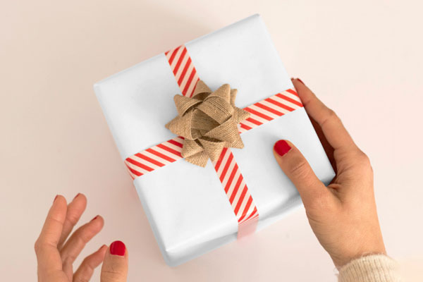 Free Christmas Gift Box Mockups PSD Template