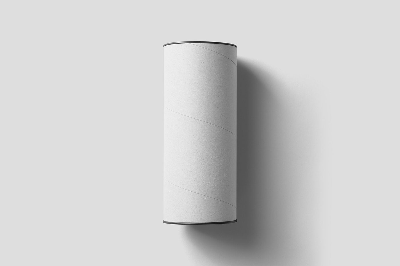 Free Lying Tube Box Mockup PSD Template