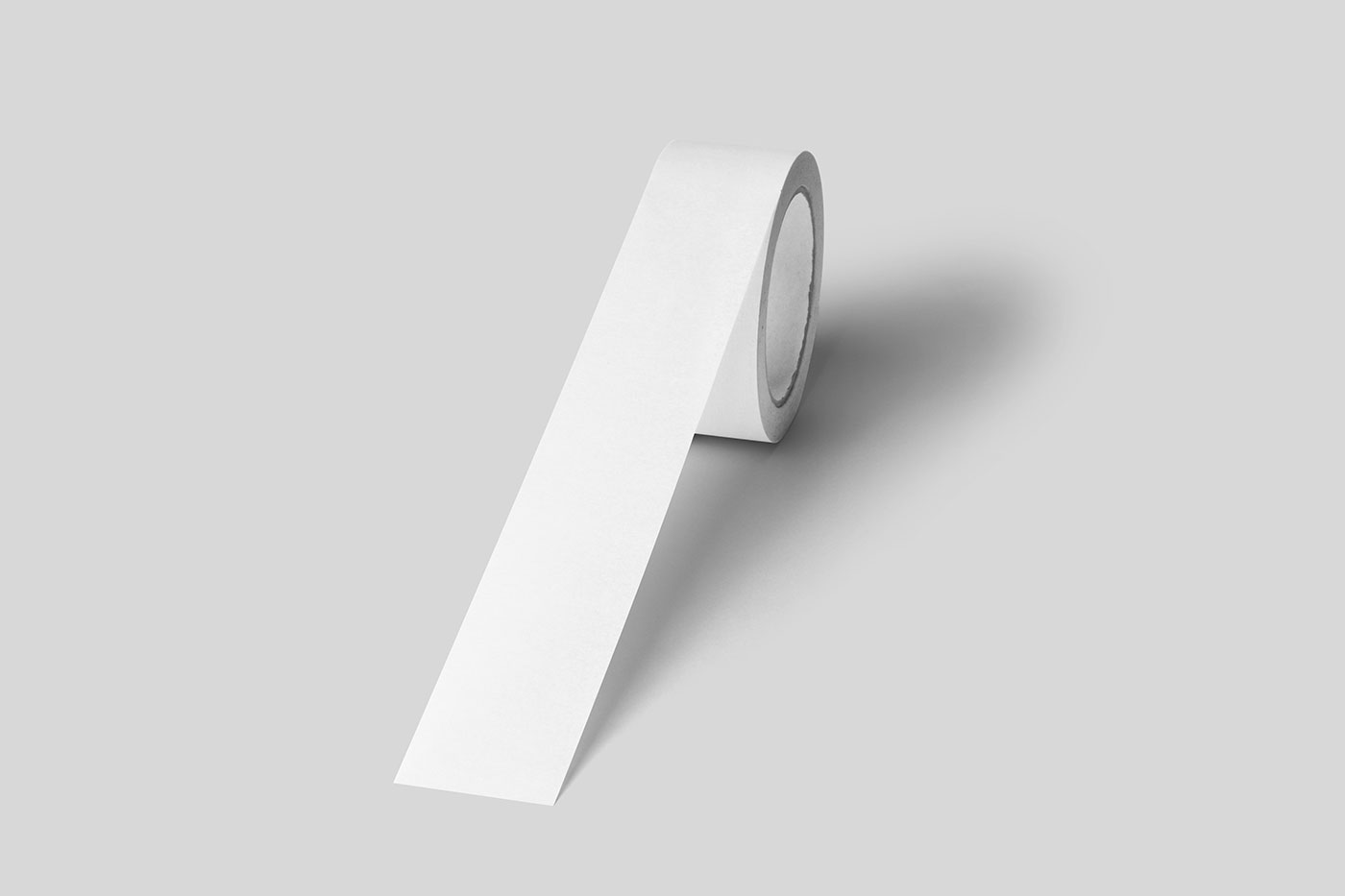 Free Perspective Adhesive Tape Mockup PSD Template